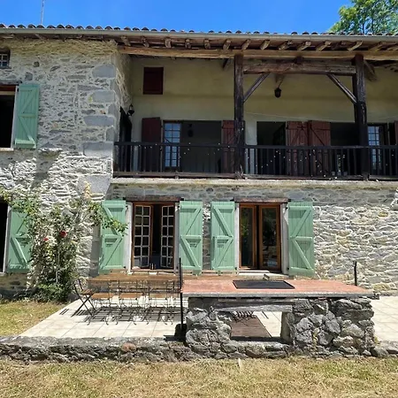 Moulin De La Ribereuille With Pyrenees View And Private Pool