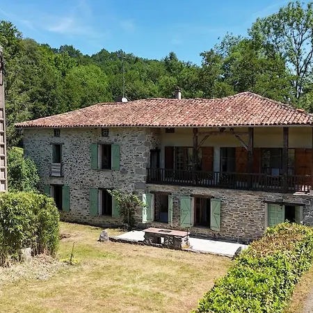 וילה Moulin De La Ribereuille With Pyrenees View And Private Pool