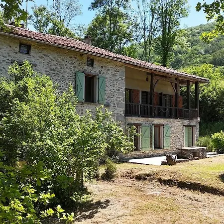 Moulin De La Ribereuille With Pyrenees View And Private Pool וילה